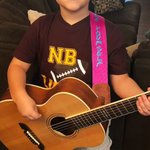 Personalized Embroidered Guitar Strap