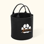 Personalized Felt Pet Paw Storage Baskets
