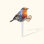Personalized Robin Ornament Sympathy Gift Memorial Gift