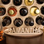 Christmas Advent Calendar Countdown Miniature Wine Tree