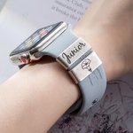 Nascita personalizzata Fiore orologio Band Charm Accessorio