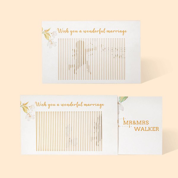 Personalized Cupid Dynamic Effect Greeting Card Gifts for Girlfriend Gifts for Newlyweds/Couples/Lovers