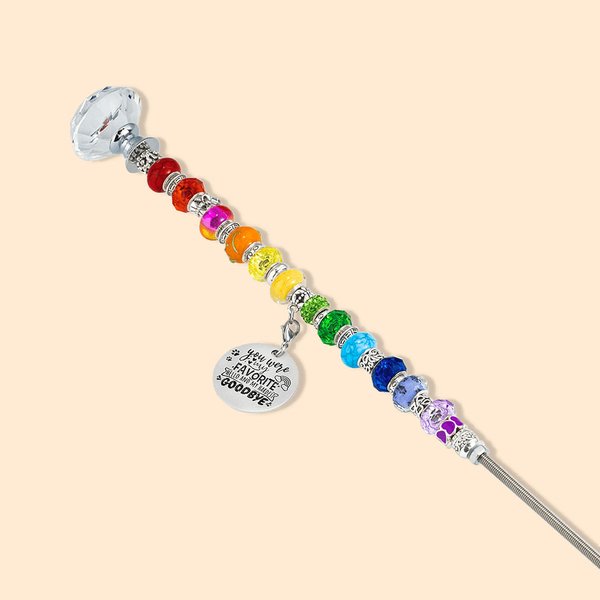 Personalisierte Regenbogenbrücke Perlen Garten Säule Geschenk für Tierliebhaber Pet Memorial