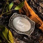 Personalized Western Cowboy Name Belt Buckle for Men