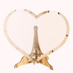 Libro degli ospiti di nozze personalizzato Segno di nozze in legno alternativo Decorazione di nozze