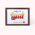 Customized Basketball Team Shirt Print Frame