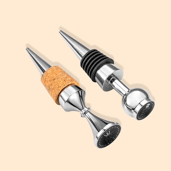 Bouchon en Liège ou Silicone Personnalisé avec Nom et Icône Gravé Cadeau Anniversaire Fête des Pères pour Homme Amoureux de Vin