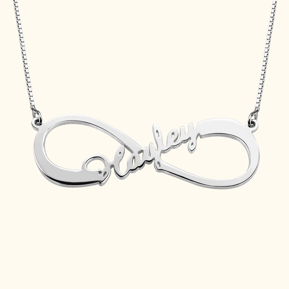 Micory - Collana Mamma E Figlia In Argento 925, Ciondolo Simbolo Amore, Catena 45+5 Cm, Regalo Per Festa Della Mamma, In Elegante Cofanetto