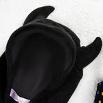 Tuta con cappuccio ricamata su misura per bambini di Halloween a colori con zucca