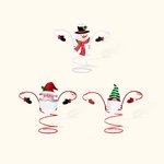 Porte-bouteille de vin personnalisé Père Noël ou bonhomme de neige ornement de Noël