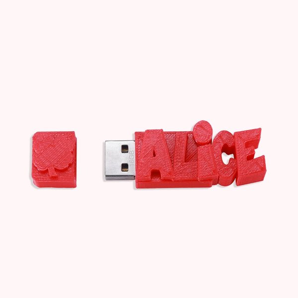 USB Memory Stick 3D Printing Name 16/32/64GB