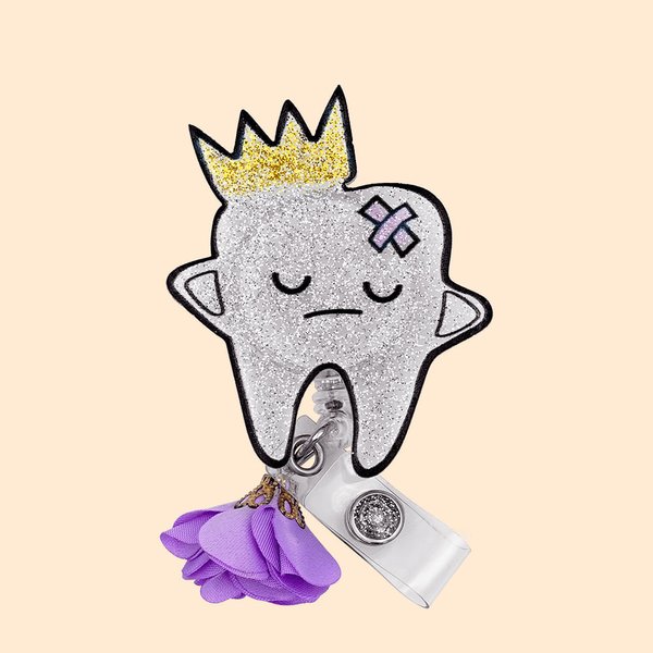 Custom Tooth Badge Reel Holder