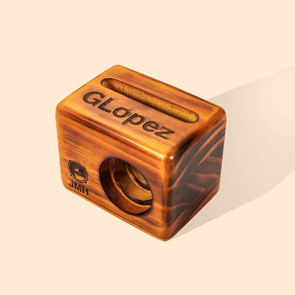 Enceinte de téléphone portable en bois personnalisée Beat Block