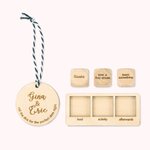 Personalised Engraved Wooden Date Night Dice