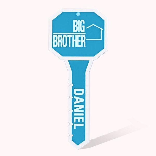 Funny Engraved Big Brother Key Set