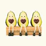 Custom Name Avocados Home Decor Set