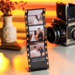 Personalized Mini Metal Photo Reel Print Photo Frame Home Decor