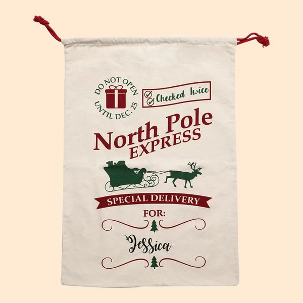 Personalized Christmas Santa Sack