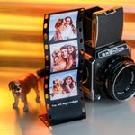 Personalized Mini Metal Photo Reel Print Photo Frame Home Decor