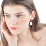 Pendientes personalizados fantasma pequeño