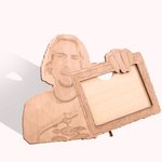 Personalised Look at This Photograph Wood Picture Frame Funny Gifts