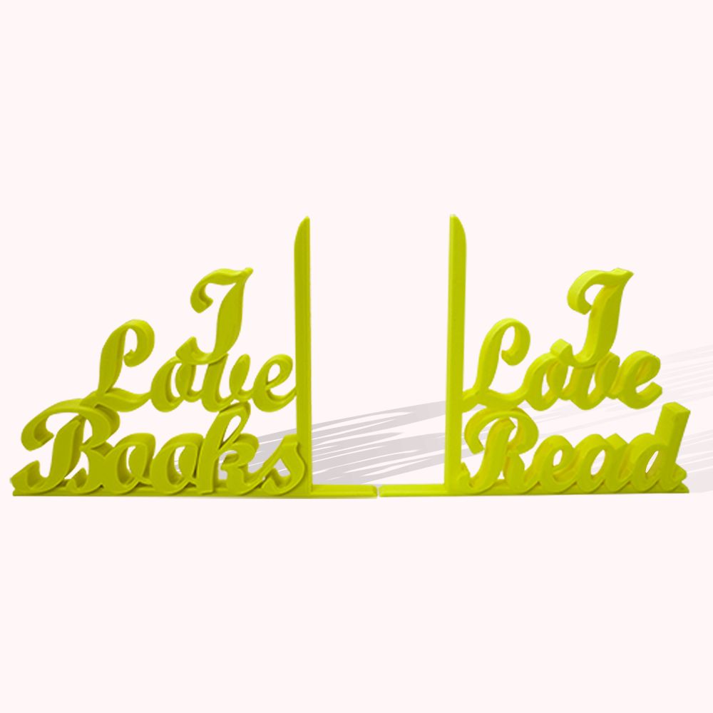 Cadeaux pour Amoureux des Livres Serre-Livres Décoratifs Prénom Imprimé 3D