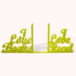 3D-gedruckte dekorative Buchstützen mit Namen