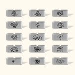 Nascita personalizzata Fiore orologio Band Charm Accessorio