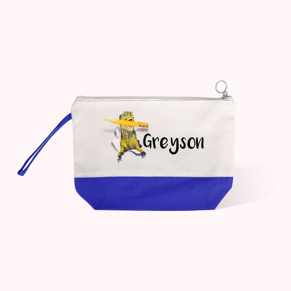 Personnalisé Dinosaure Trousse Cadeau Pour les enfants