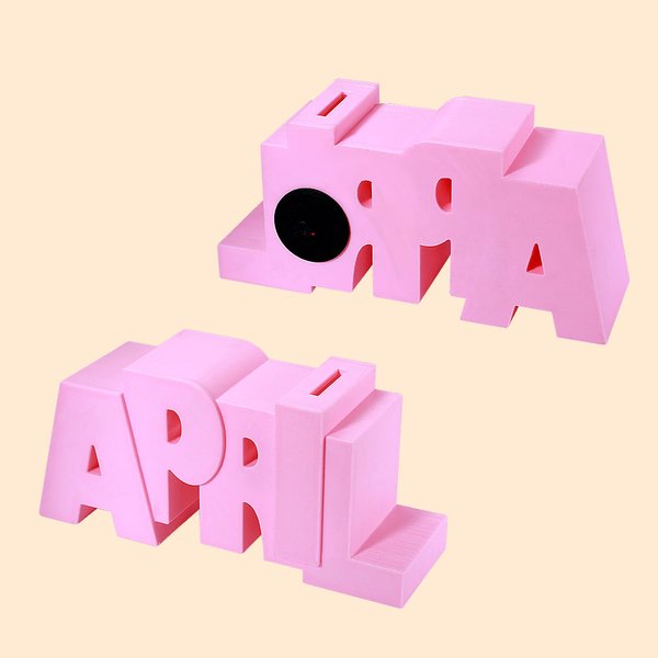 3D-Drucken Name Sparschwein für Kind