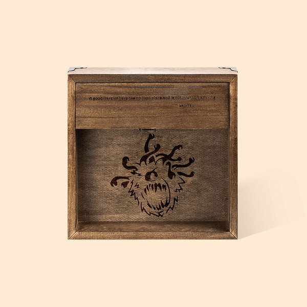 Custom DND Dice Storage Wooden Box