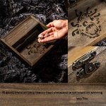 Custom DND Dice Storage Wooden Box