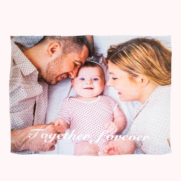 Deken met foto op maat