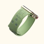 Personalisierte 1 - 3 Hunde und Pfoten Silikon Apple Watch Band mit eingraviertem Namen Geburtstag Jahrestag Geschenk für Hundeliebhaber
