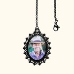 Personalized Graduation Cap Wedding Bouquet Photo Charm with Engraved Charm Graduation Wedding for Graduate Bride