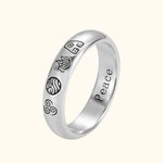 Bague personnalisée Avatar The Last Airbender 4 Elements