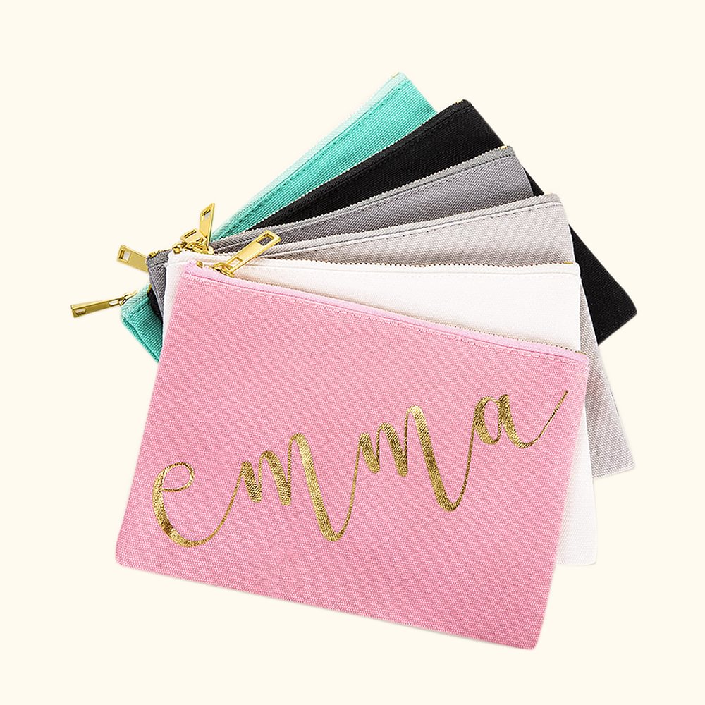 Cadeau de Sac Cosmétique Personnalisé Pour les Demoiselles D'honneur