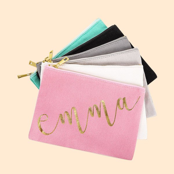 Regalos de neceseres personalizados para damas de honor