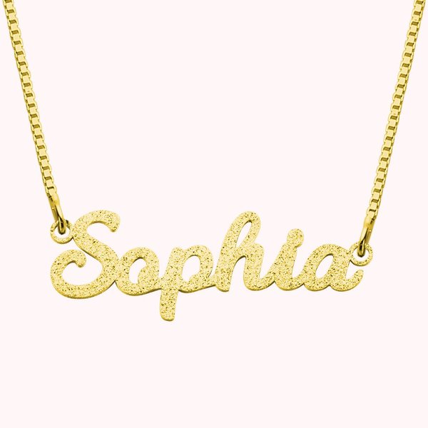 Collier Prénom Scintillant Acier Inoxydable | Callie