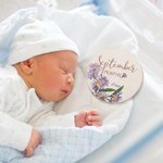 Personalisierte Neugeborenen Fotografie Meilenstein Karten Taufe Geschenk