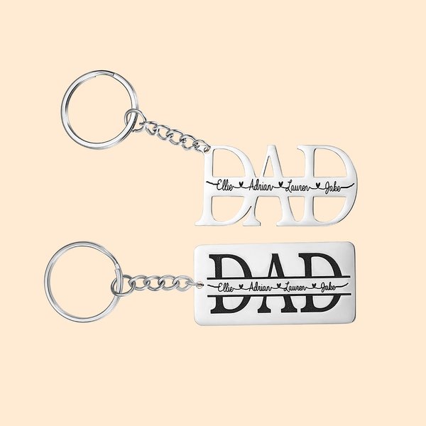 Llavero Nombre Niños Grabado Nombres