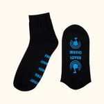 Custom Funny Text & Hobby Icon Dad Socks
