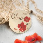 Personalisierte Neugeborenen Fotografie Meilenstein Karten Taufe Geschenk