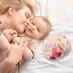 Personalisierte Neugeborenen Fotografie Meilenstein Karten Taufe Geschenk