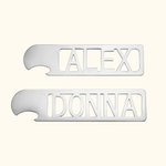 Custom Name Beer Bottle Opener Stainless Steel