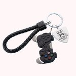 Porte-Clés USB Manette de Jeu Personnalisé avec Gravure Accessoire Cadeau Anniversaire Fête pour Garçon Homme Papa