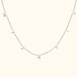 Collier Initiale Maman Bijou Personnalisé Cadeau de Fête pour Femmes