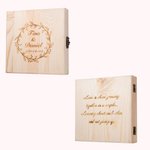 Wooden CD/DVD Case Photo Packaging | Callie