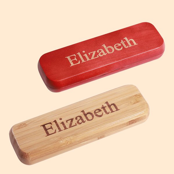 Engraved Wood Ballpoint Pen Set
