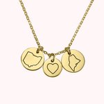 Entfernter-Bester-Freund-Beziehung-Zustand-Halskette | Callie